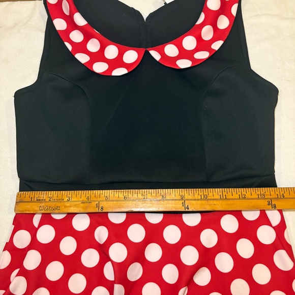 Disney Minnie Mouse Stretch Sleeveless Dress Womens Size M Costume/Cosplay - Picture 7 of 10